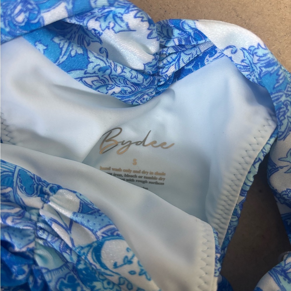 Bydee blue Patterned Bikini Bottom - Picture 3 of 3
